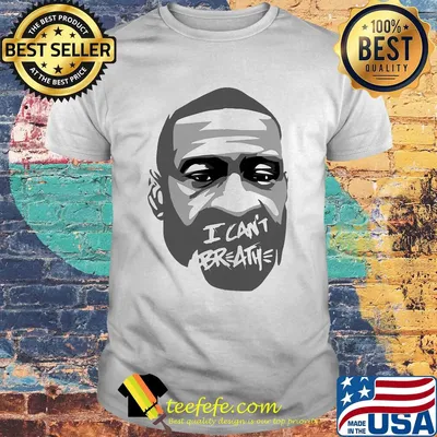George Floyd I can't breathe art shirt