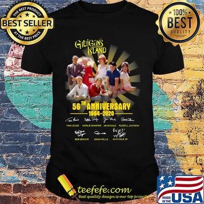 Gilligan's island 56th anniversary 1964 2020 signature shirt