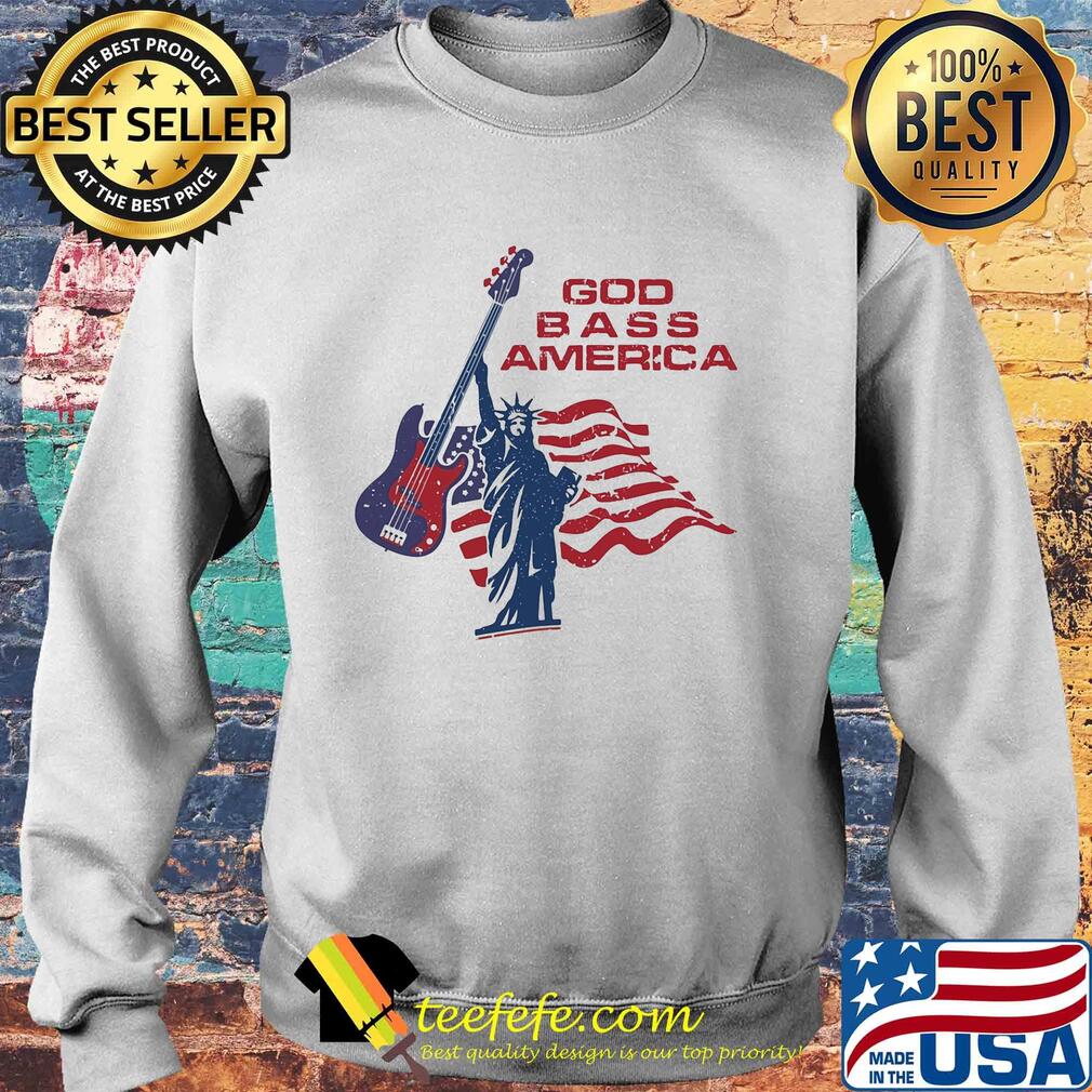 God bass America guitar American flag veteran Independence Day s Sweater God bass America guitar American flag veteran Independence Day s Sweater
