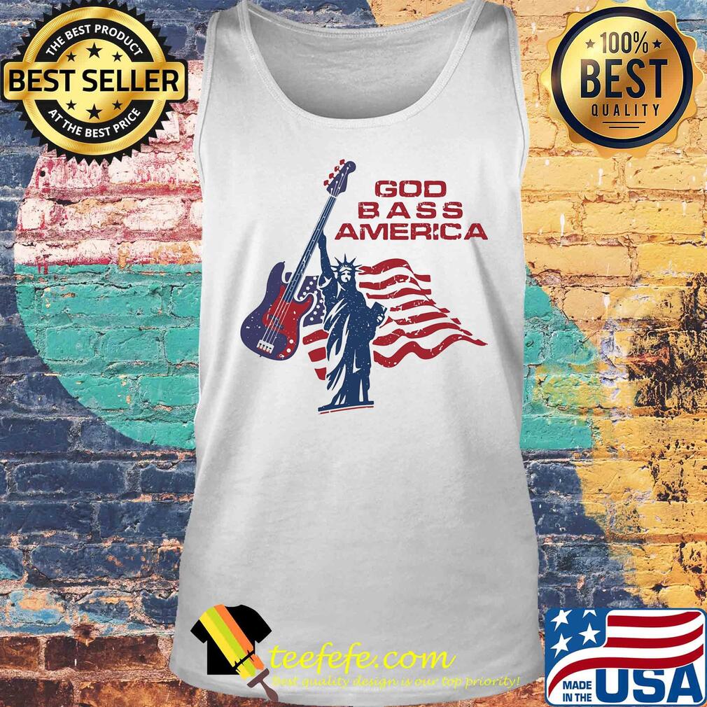 God bass America guitar American flag veteran Independence Day s Tank top God bass America guitar American flag veteran Independence Day s Tank top