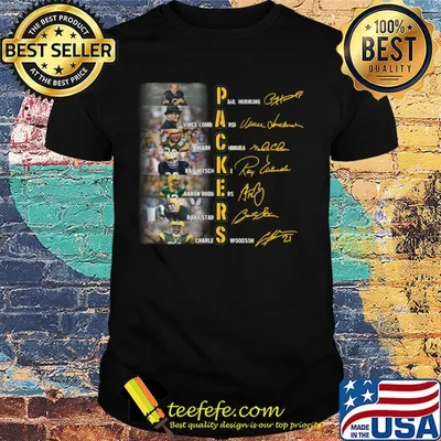Green Bay Packers Vince Lombardi signature shirt