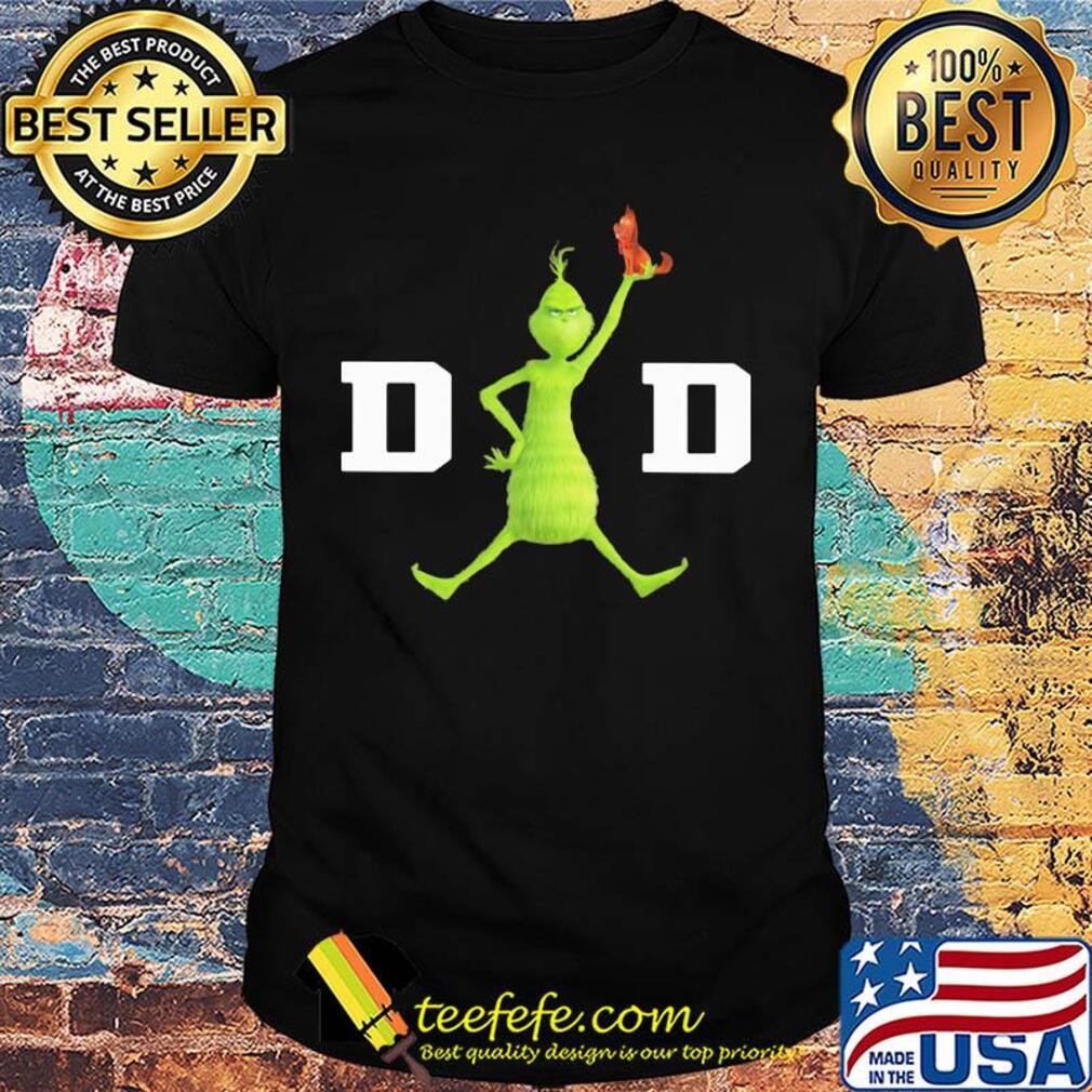 Grinch and his dog dad happy father's day shirt