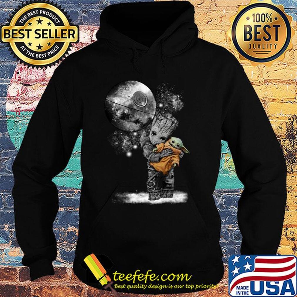 Groot hug Baby Yoda Stars Wars s Hoodie Groot hug Baby Yoda Stars Wars s Hoodie