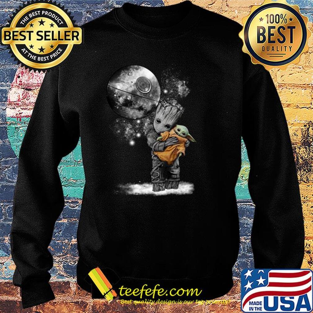 Groot hug Baby Yoda Stars Wars s Sweater Groot hug Baby Yoda Stars Wars s Sweater