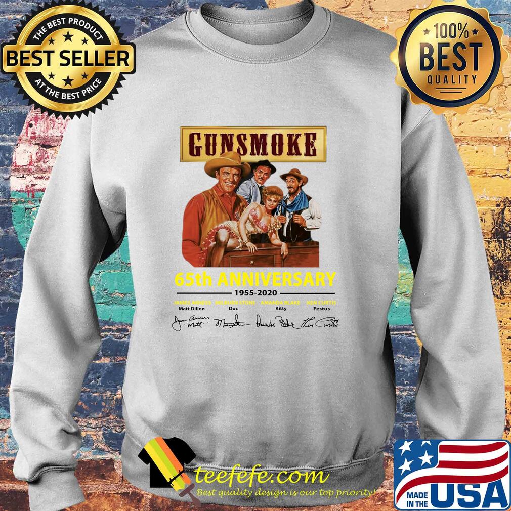 Gunsmoke 65th anniversary 1955-2020 signature s Sweater Gunsmoke 65th anniversary 1955-2020 signature s Sweater