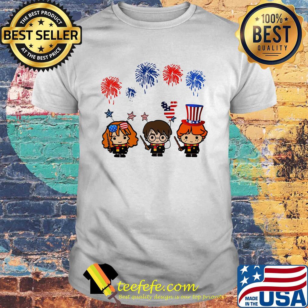 Harry Potter American flag veteran Independence Day shirt