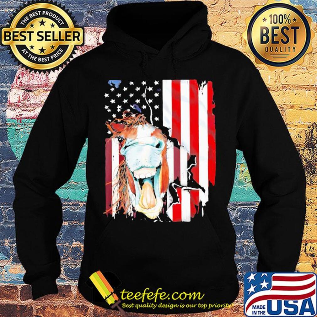 Horse American flag veteran Independence Day s Hoodie Horse American flag veteran Independence Day s Hoodie