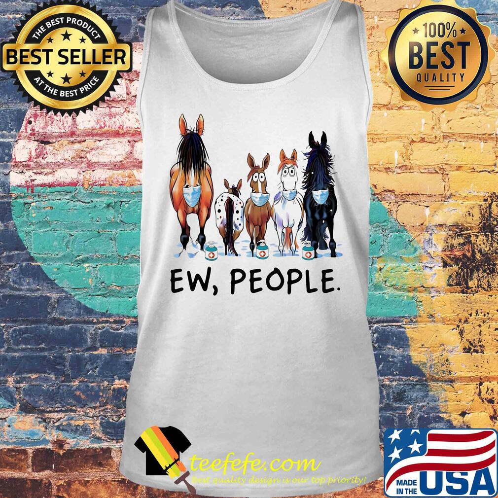 Horse mask Ew people s Tank top Horse mask Ew people s Tank top