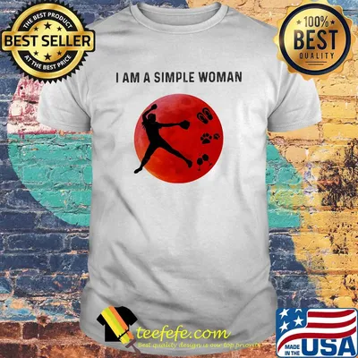 I am a simple woman baseball paw wine shirt