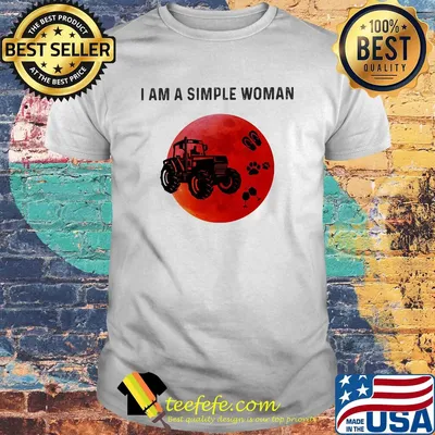 I am a simple woman trucker paw wine shirt