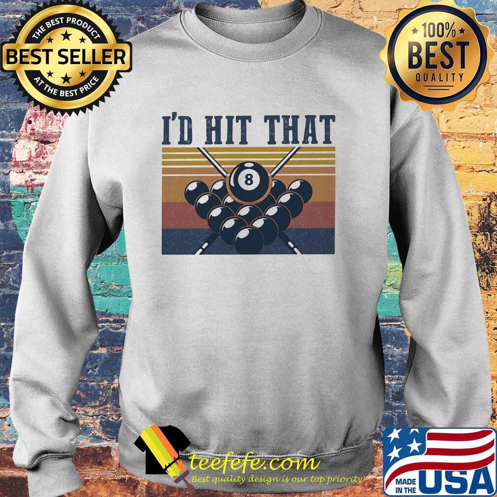 I'd hit that Billard vintage s Sweater I'd hit that Billard vintage s Sweater