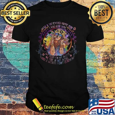 I'm a tattooed hippie girl i was born in april with my heart on my sleeve a fire in my soul and a mouth i can't control flowers shirt