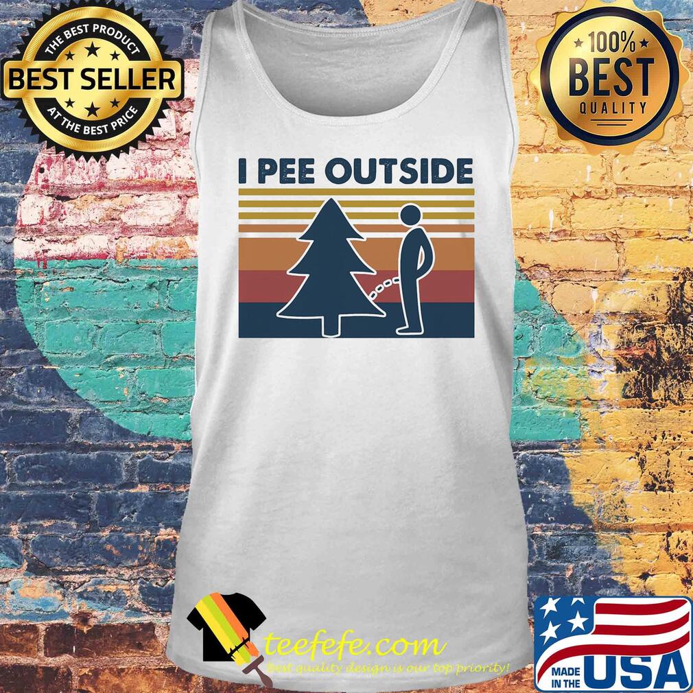 I pee outside camping vintage s Tank top I pee outside camping vintage s Tank top