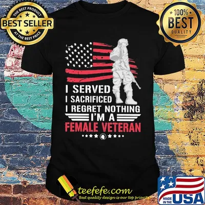 I served I secrificed American flag veteran Independence Day shirt