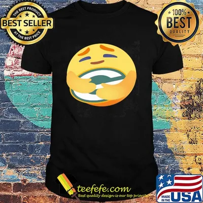 Icon hug green bay packers logo shirt