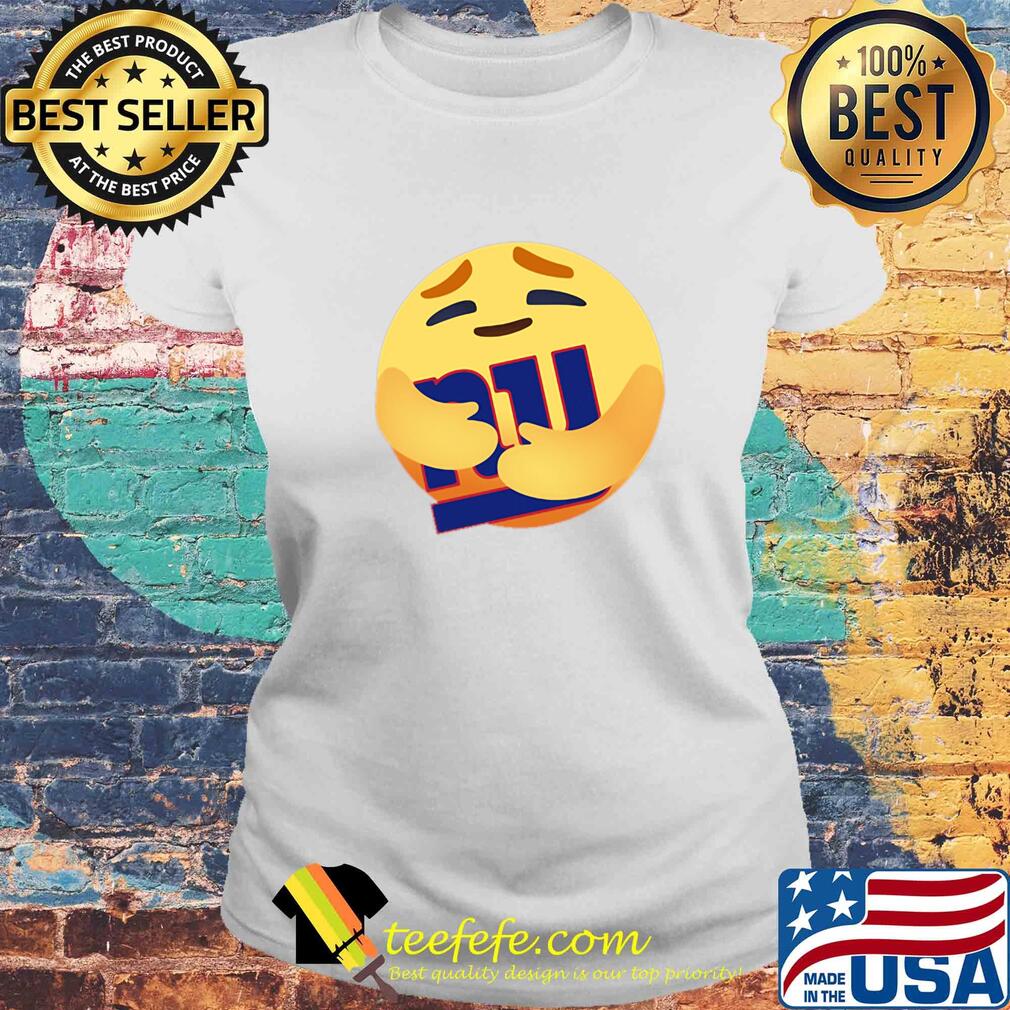 Icon hug New York Giants football s Laides tee Icon hug New York Giants football s Laides tee