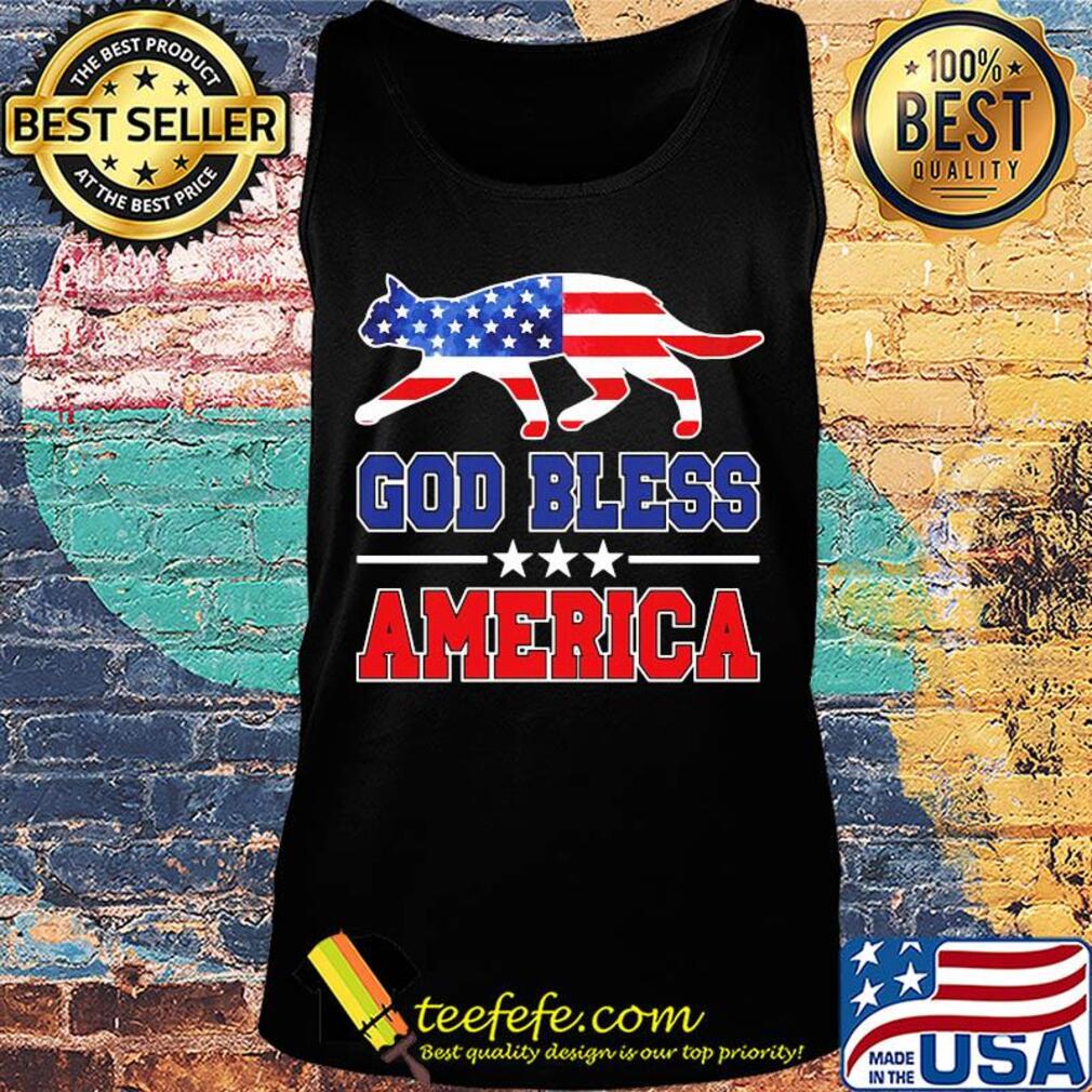 Independence Day cat god bless america s Tank top Independence Day cat god bless america s Tank top