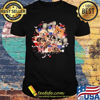 Independence Day chihuahua a happy life Shirt
