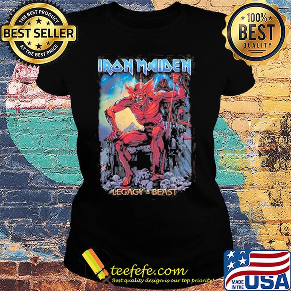 Iron maiden legacy of the beast light s Ladies tee Iron maiden legacy of the beast light s Ladies tee