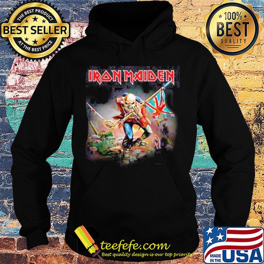 Iron maiden the trooper with flag s Hoodie Iron maiden the trooper with flag s Hoodie