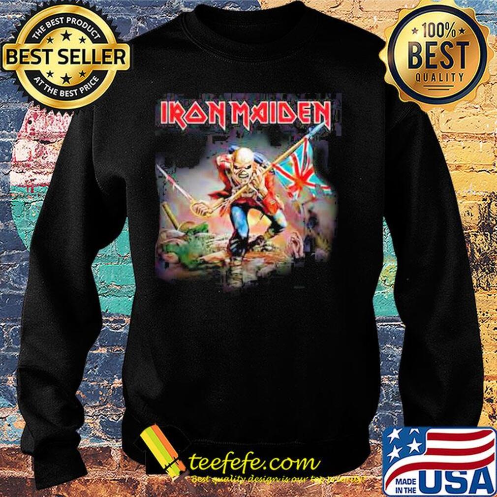 Iron maiden the trooper with flag s Sweater Iron maiden the trooper with flag s Sweater