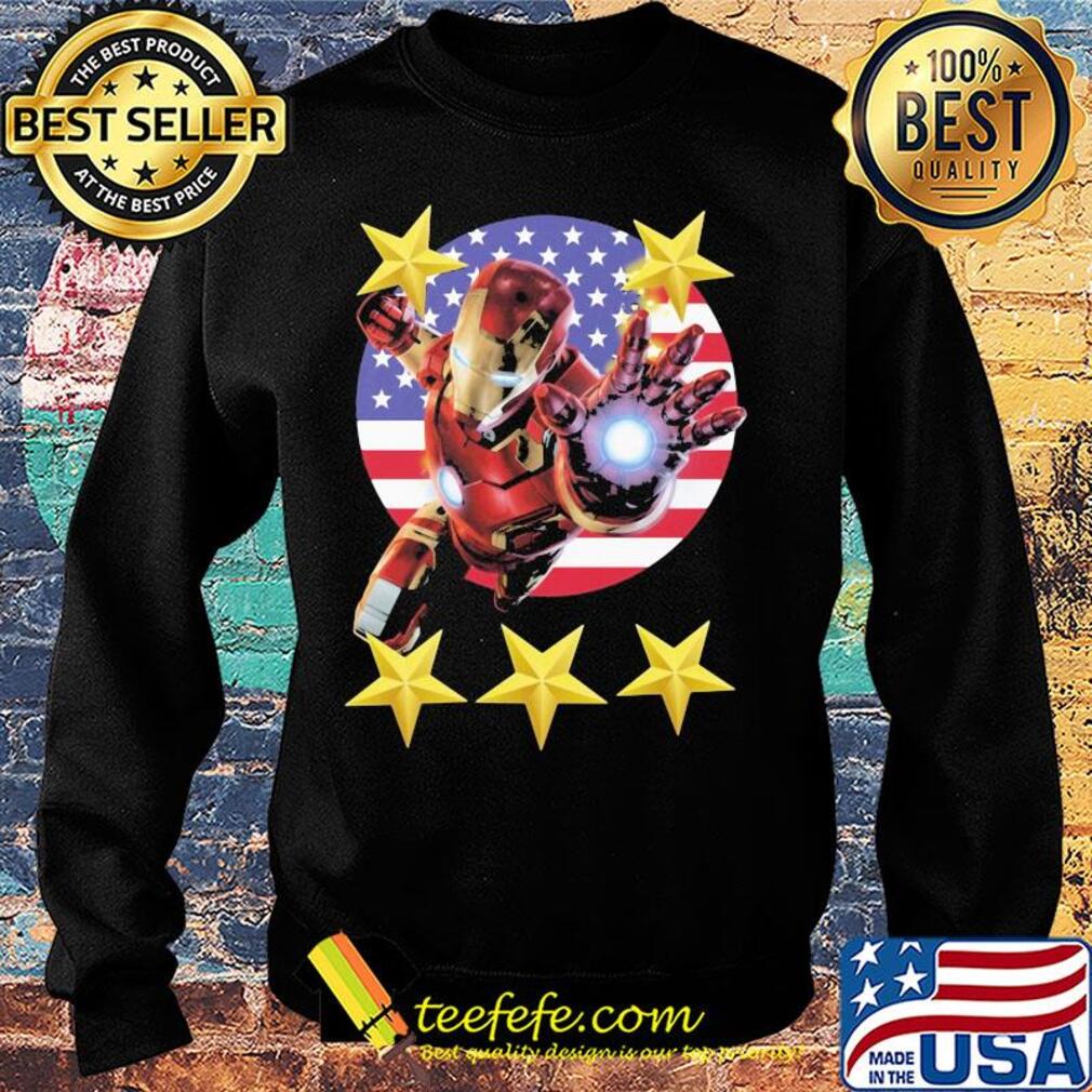 Iron man american flag independence day stars s Sweater Iron man american flag independence day stars s Sweater
