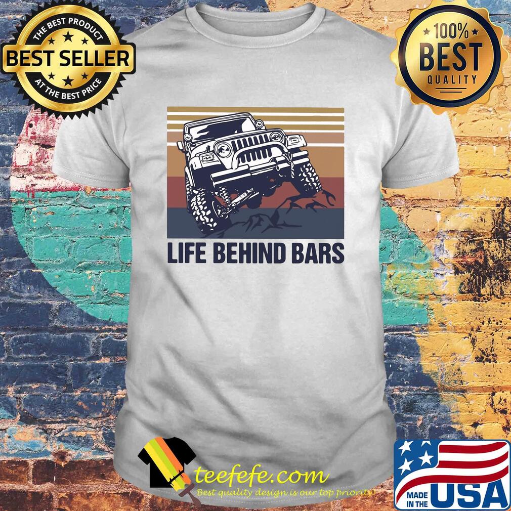 Jeep Life behind bars vintage shirt