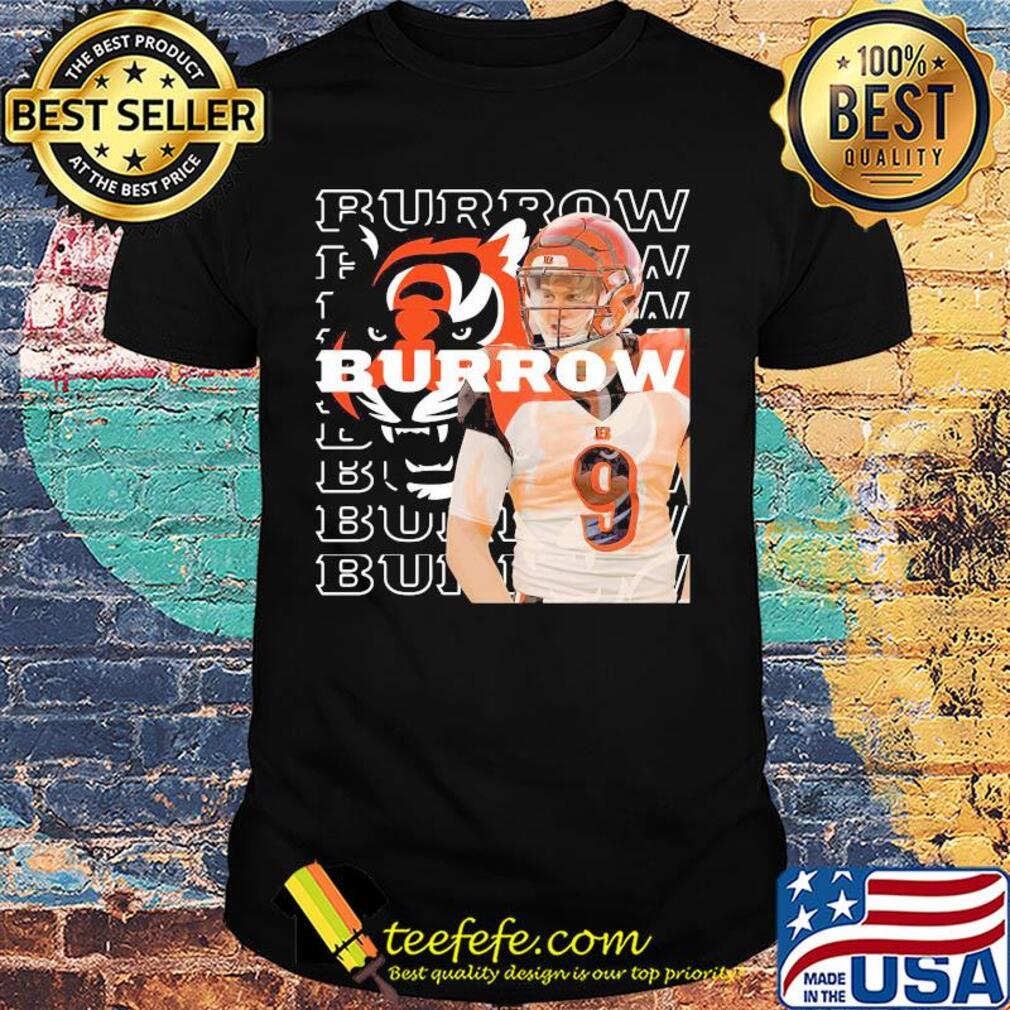 Joe burrow cincinnati bengals 9 shirt