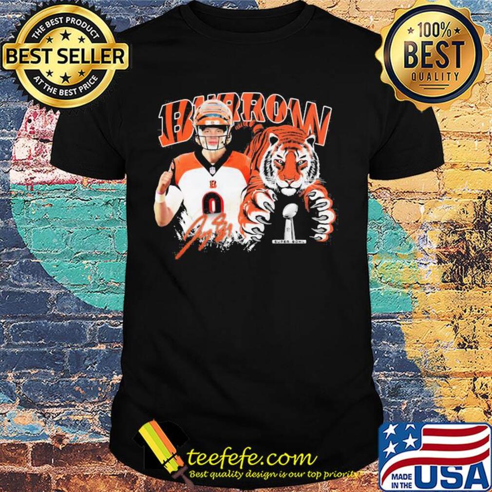 Joe burrow lsu tigers champions signature shirt