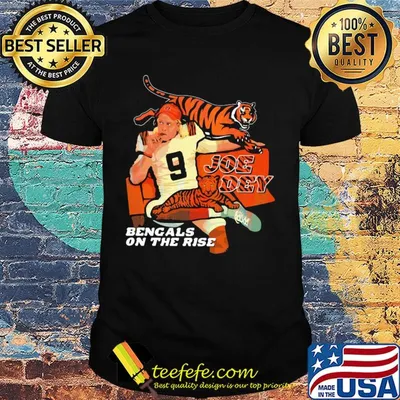 Joe dey bengals on the rise football shirt