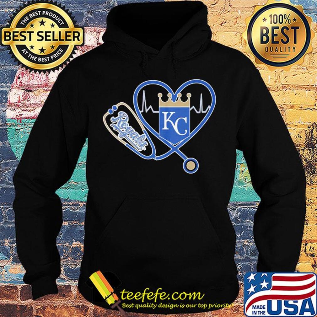 Kansas city royals baseball stethoscope heart s Hoodie Kansas city royals baseball stethoscope heart s Hoodie