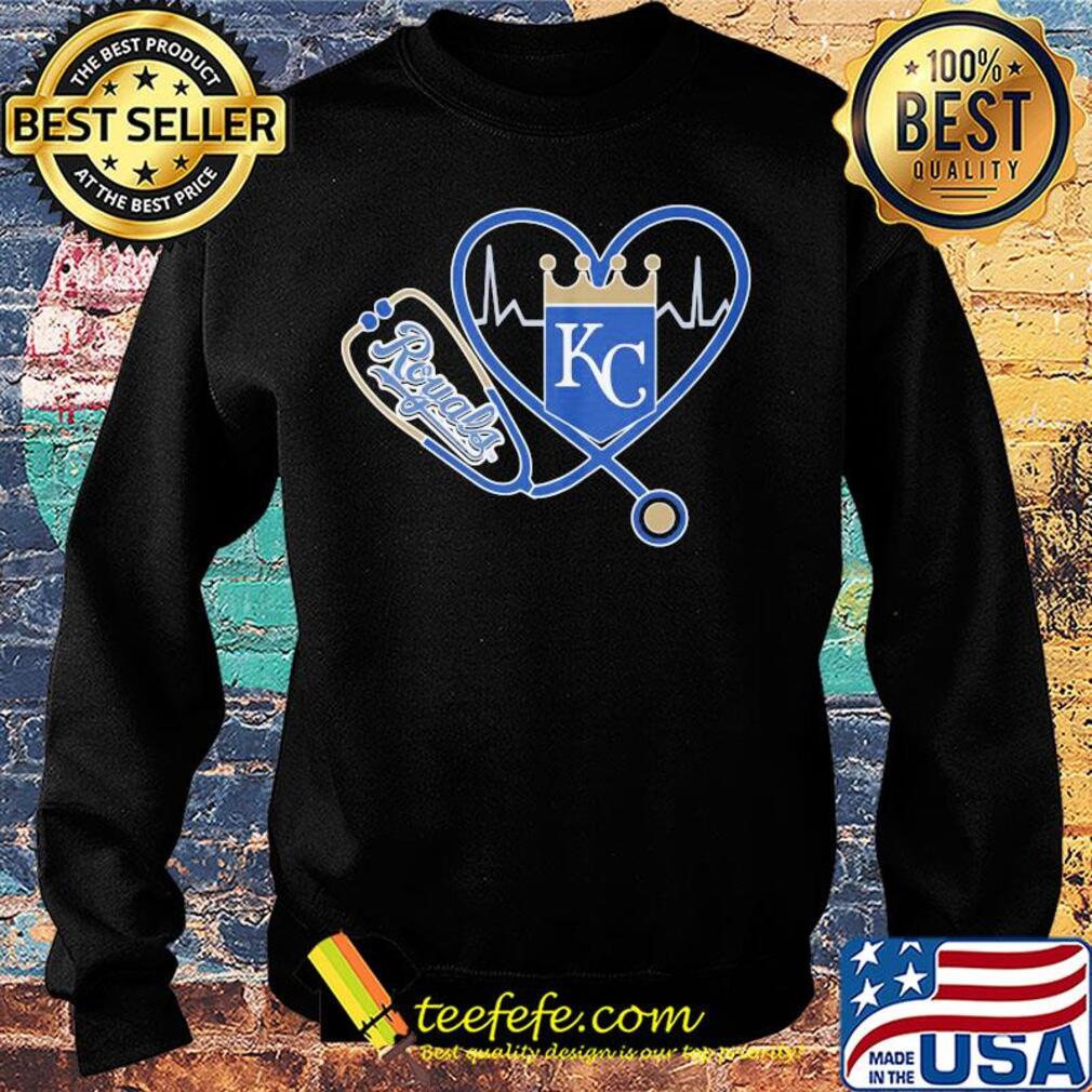 Kansas city royals baseball stethoscope heart s Sweater Kansas city royals baseball stethoscope heart s Sweater