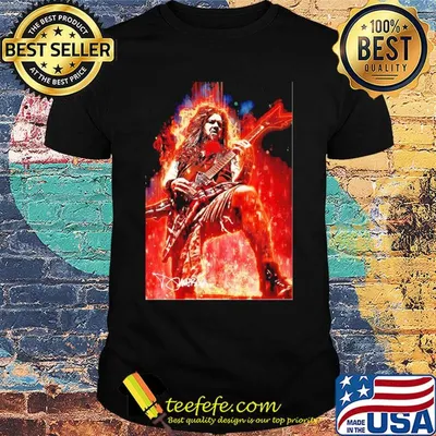 Legendary dimebag darrell signature poster shirt