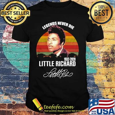 Legends never die 1932 2020 little richard signature vintage shirt