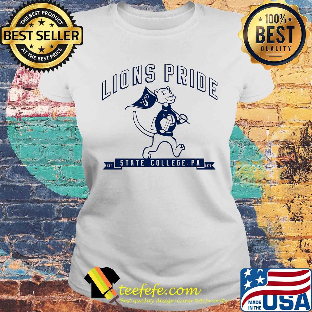 Lions pride state college est 1975 football s Laides tee Lions pride state college est 1975 football s Laides tee
