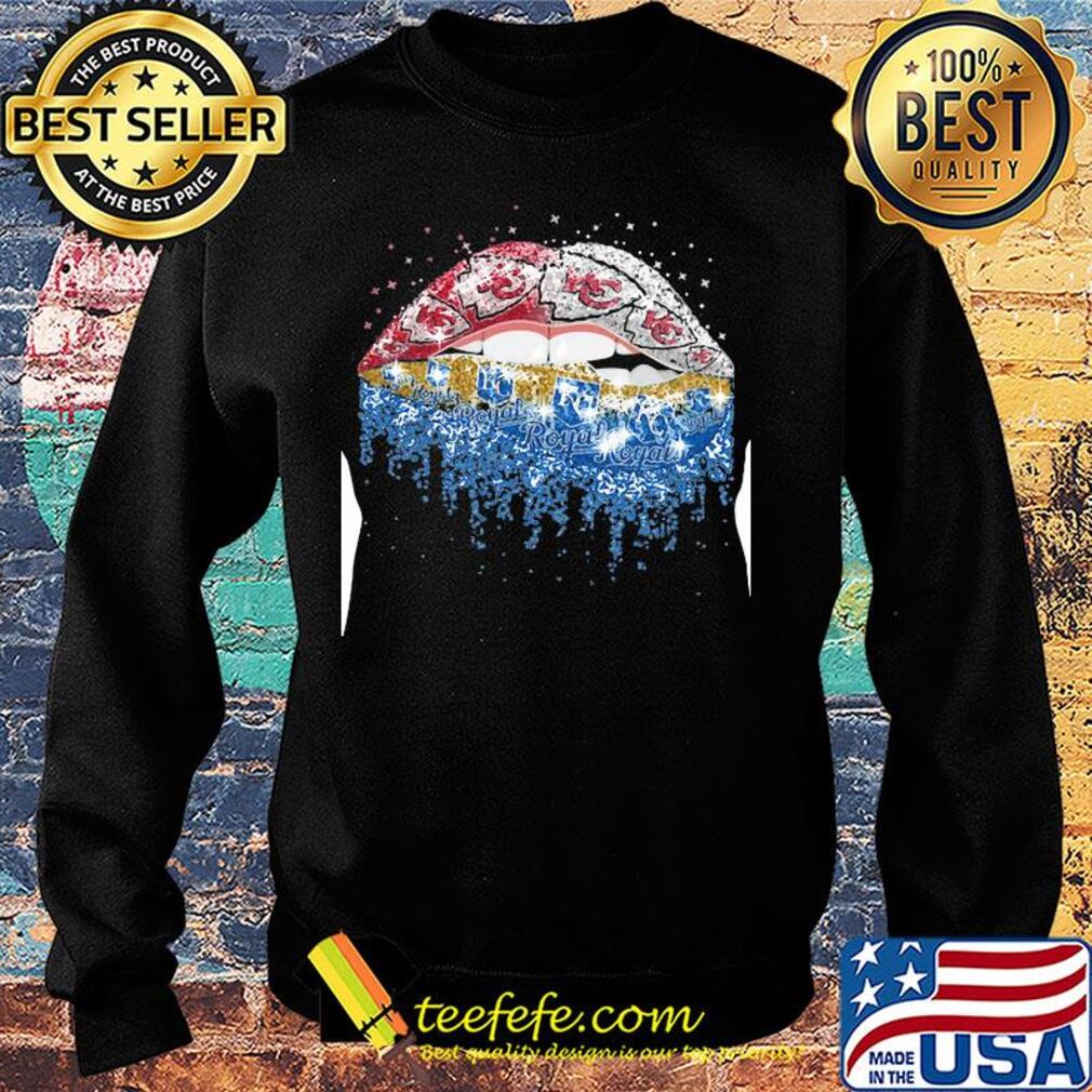 Lip kansas city chiefs and kansas city royals s Sweater Lip kansas city chiefs and kansas city royals s Sweater