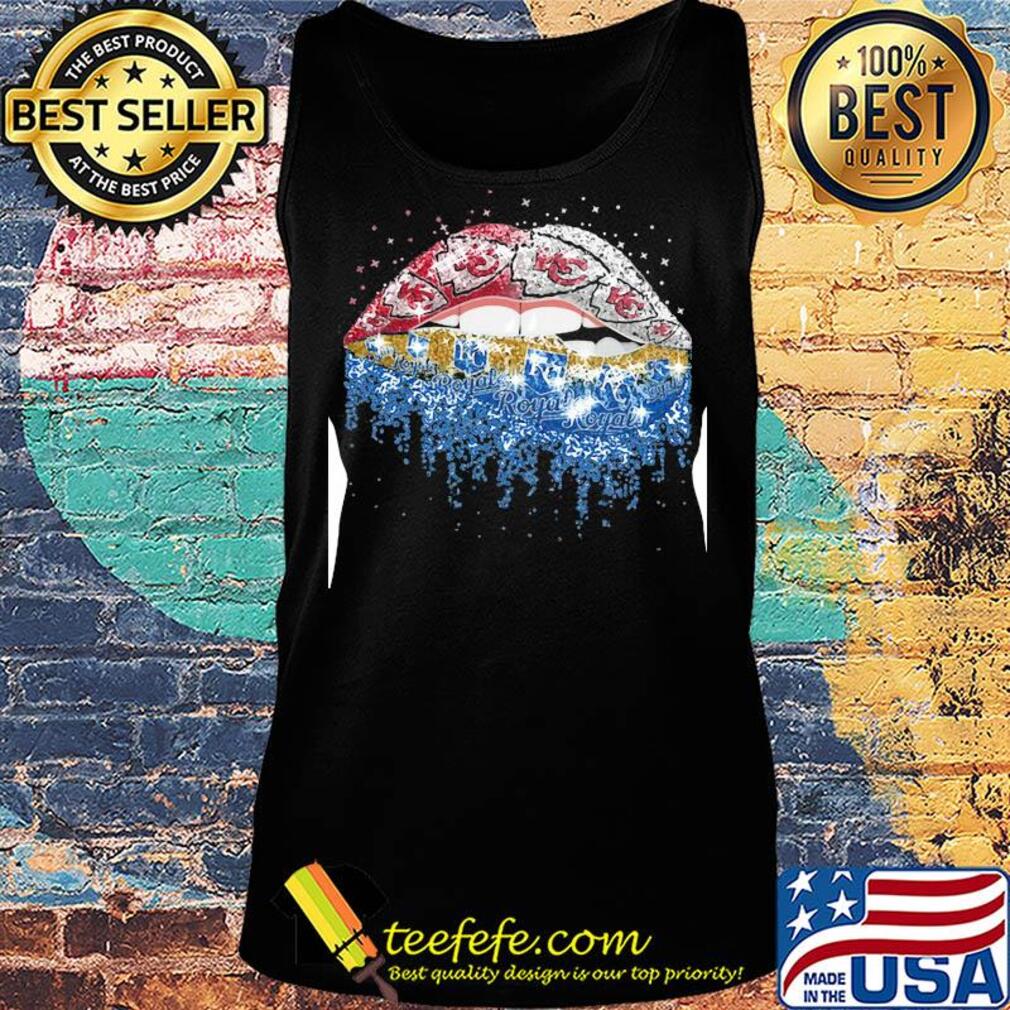 Lip kansas city chiefs and kansas city royals s Tank top Lip kansas city chiefs and kansas city royals s Tank top