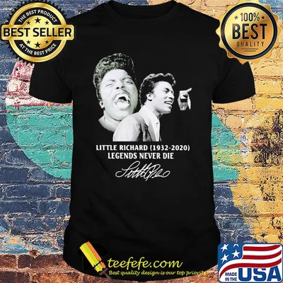 Little richard 1932 2020 legends never die signature smile shirt