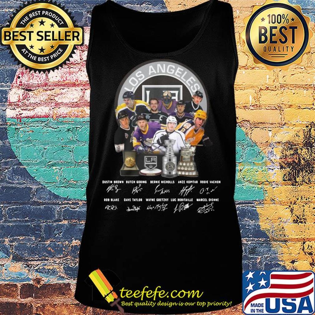 Los angeles kings hockey team players signatures s Tank top Los angeles kings hockey team players signatures s Tank top