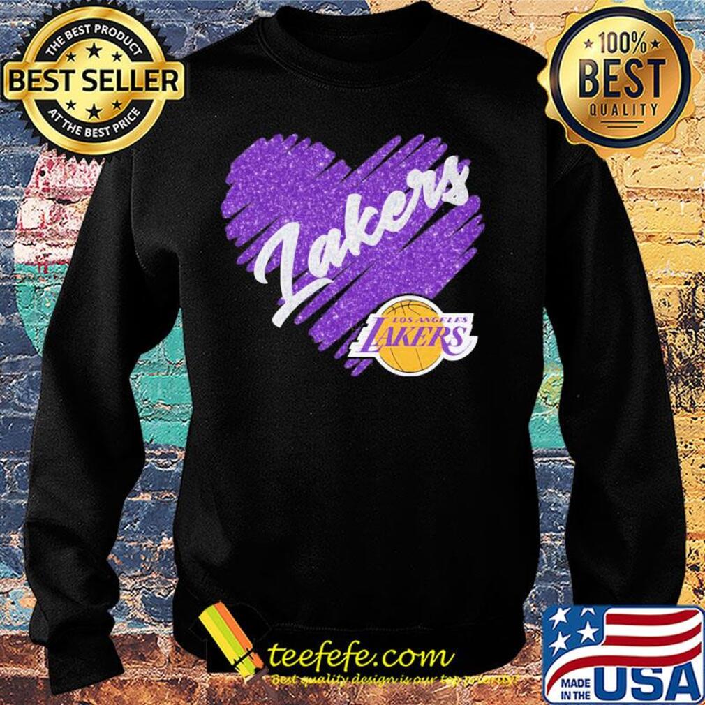 Los Angeles Lakers heart s Sweater Los Angeles Lakers heart s Sweater