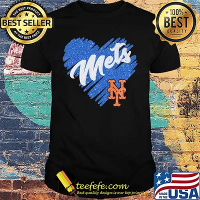 Love new york mets baseball team heart diamond shirt