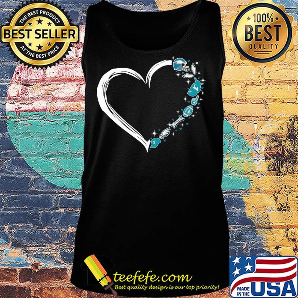 Love philadelphia eagles american football heart s Tank top Love philadelphia eagles american football heart s Tank top