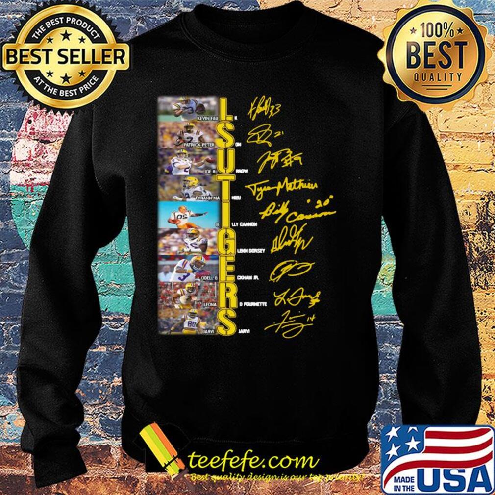 Lsu Tigers football team players signatures s Sweater Lsu Tigers football team players signatures s Sweater