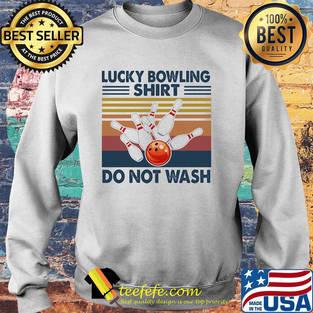 Lucky bowling shirt do not wash vintage s Sweater Lucky bowling shirt do not wash vintage s Sweater