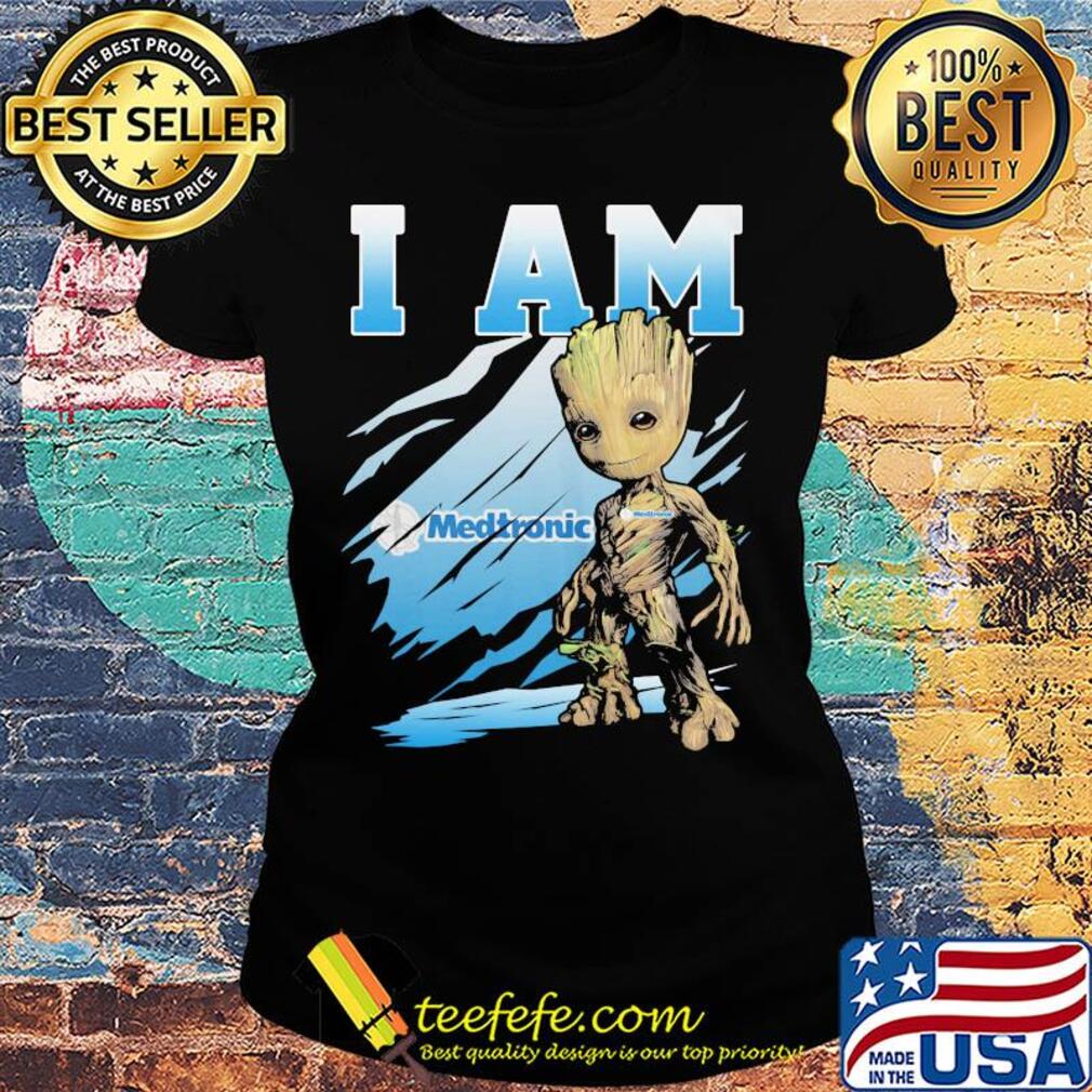 Medtronic I am baby groot s Ladies tee Medtronic I am baby groot s Ladies tee