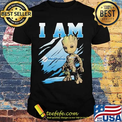 Medtronic I am baby groot shirt