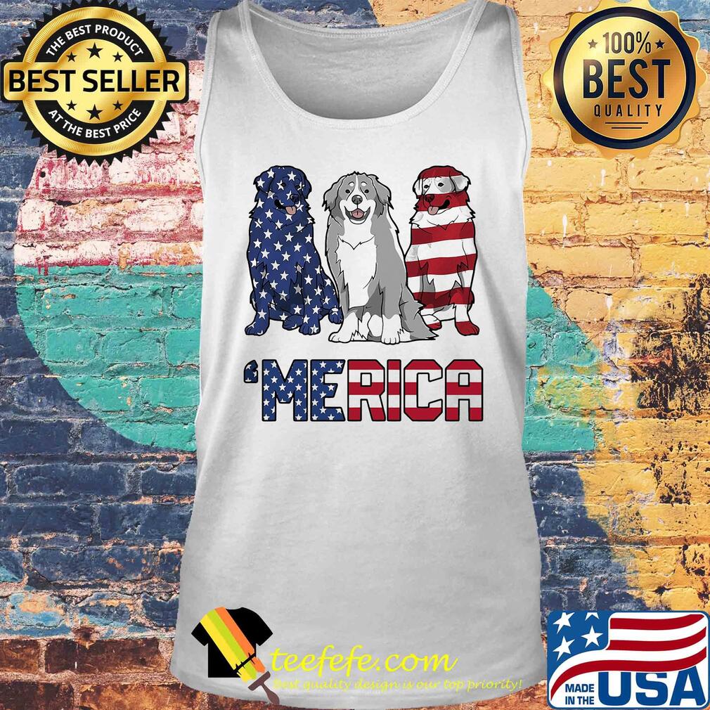 Merica Bernese Mountain Dog American flag veteran Independence Day s Tank top Merica Bernese Mountain Dog American flag veteran Independence Day s Tank top