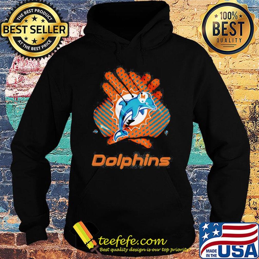 Miami dolphin gloves langarm s Hoodie Miami dolphin gloves langarm s Hoodie