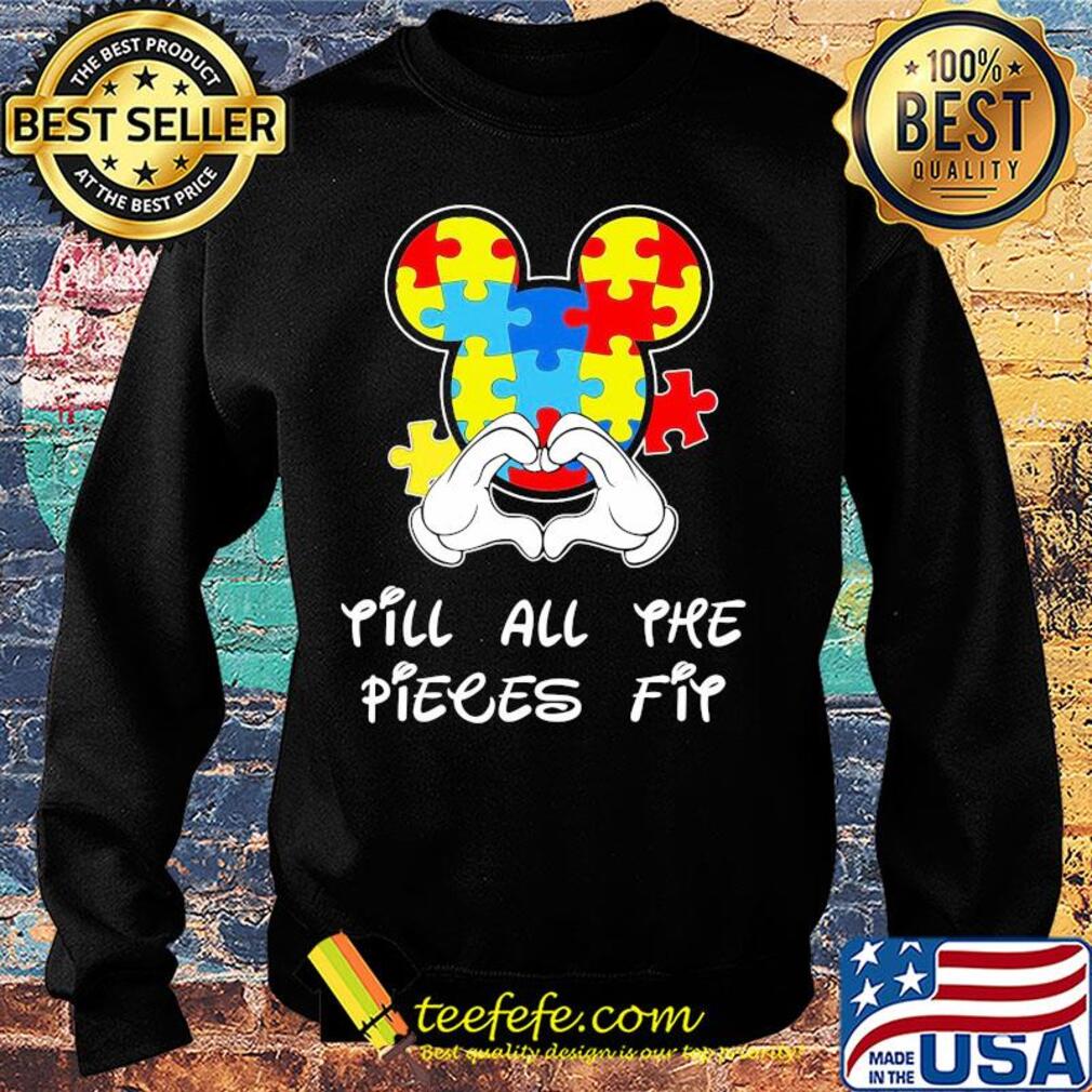 Mickey mouse autism awareness till all the pieces fit s Sweater Mickey mouse autism awareness till all the pieces fit s Sweater