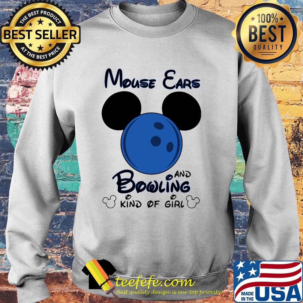 Mickey mouse ears and bowling kind of girl s Sweater Mickey mouse ears and bowling kind of girl s Sweater